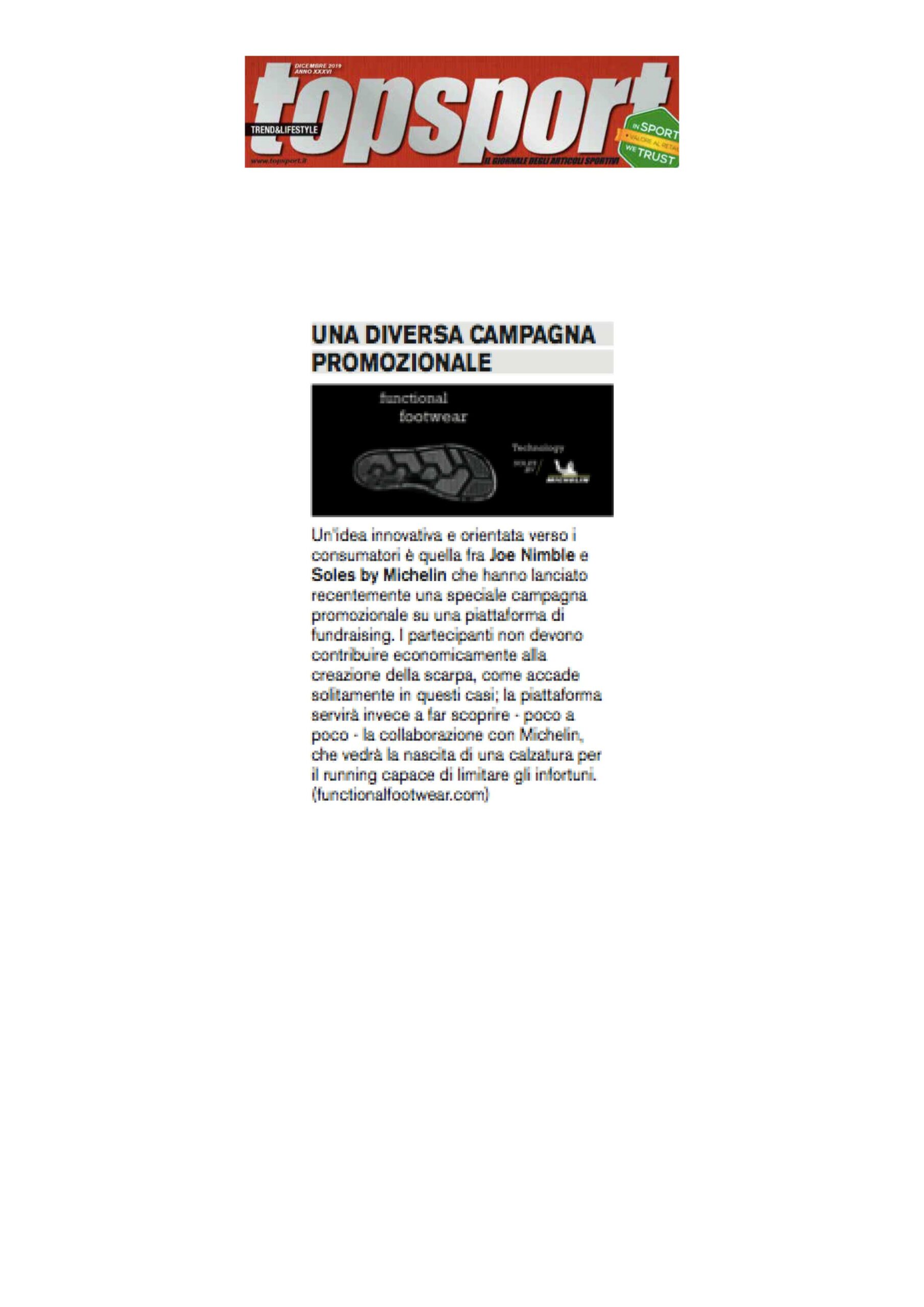 Scopri di più sull'articolo Joe Nimble | TopSport