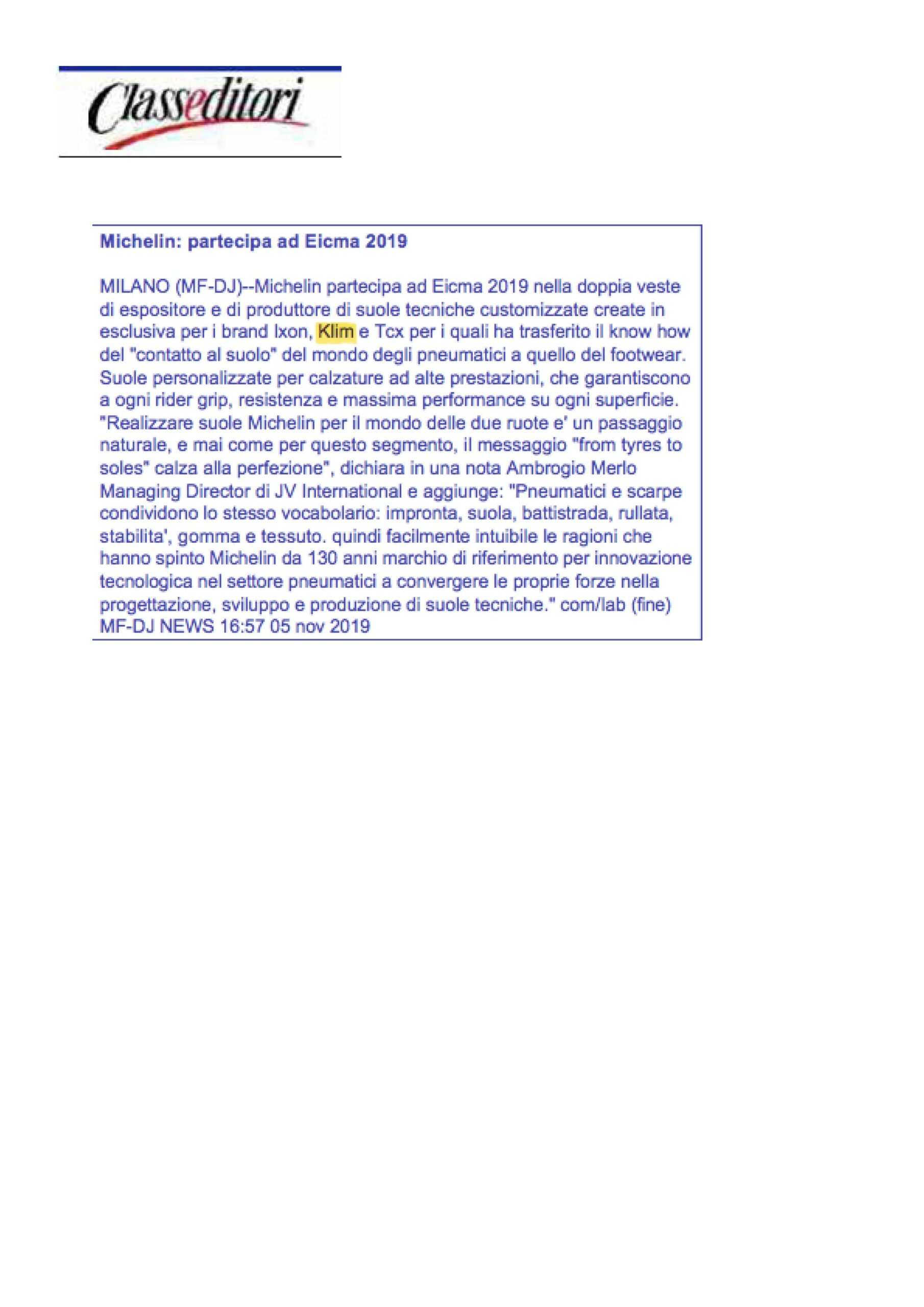 Scopri di più sull'articolo Klim | classeditori.it