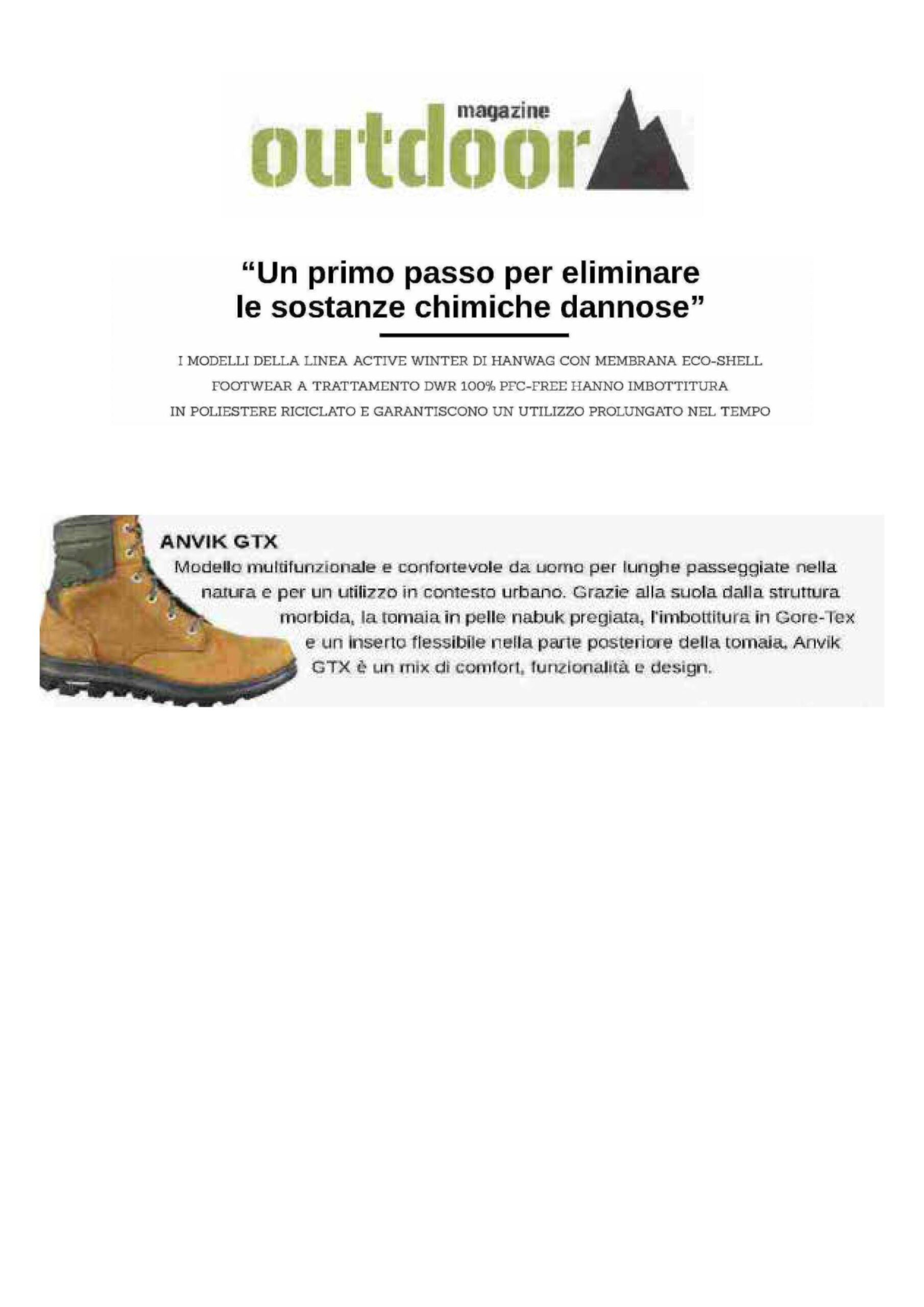 Scopri di più sull'articolo Hanwag Anvik GTX | Outdoormagazine